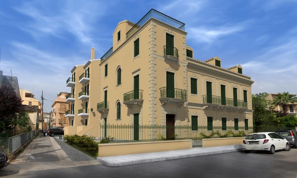 Property building, Day, Neighbourhood, Location, Parking