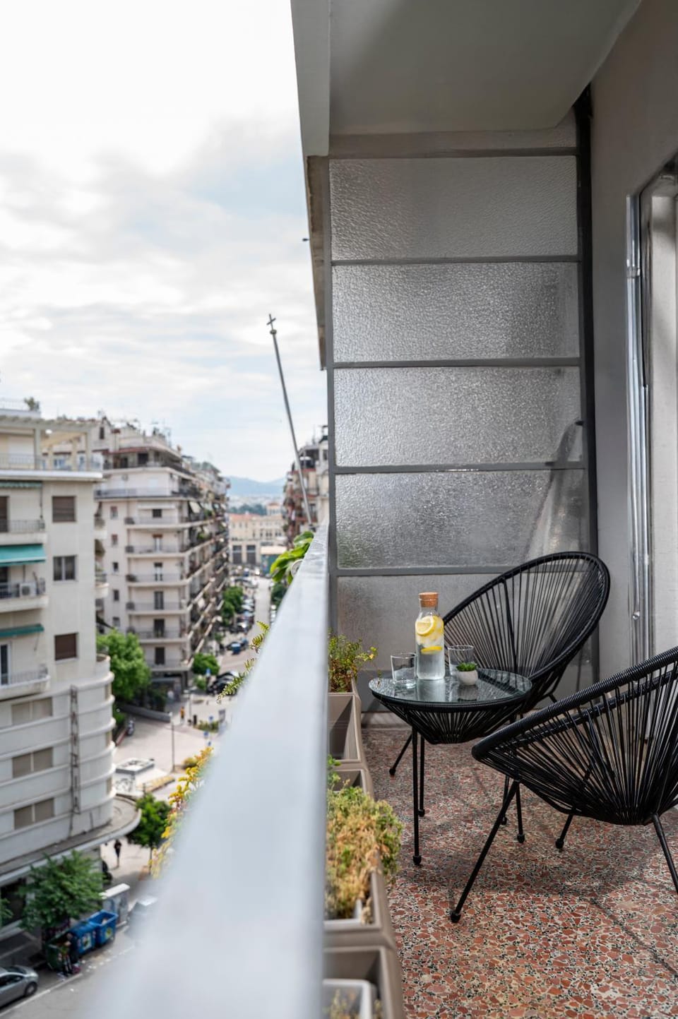 Property building, View (from property/room), Balcony/Terrace, Seating area