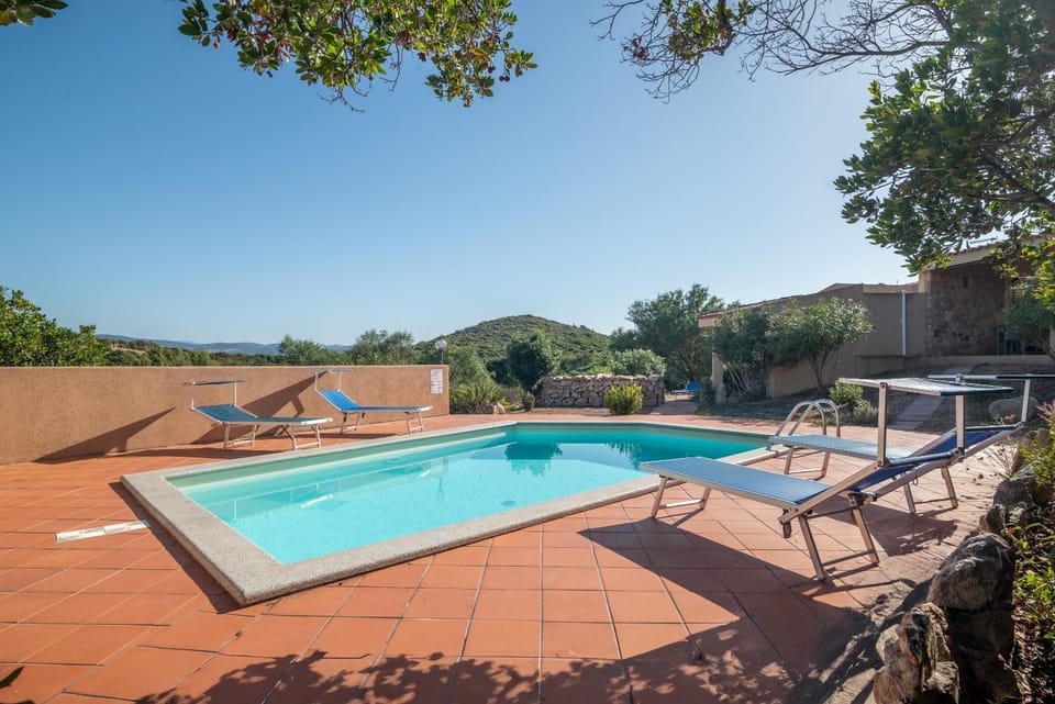 Property building, Living room, Swimming pool