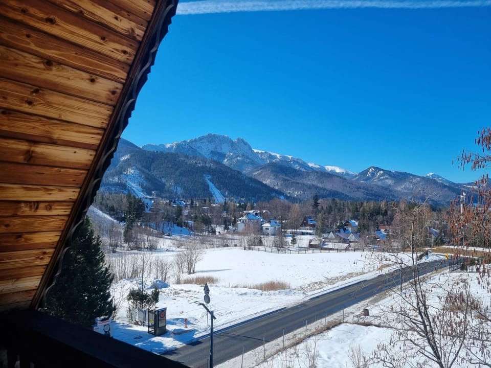 Natural landscape, Winter, Mountain view