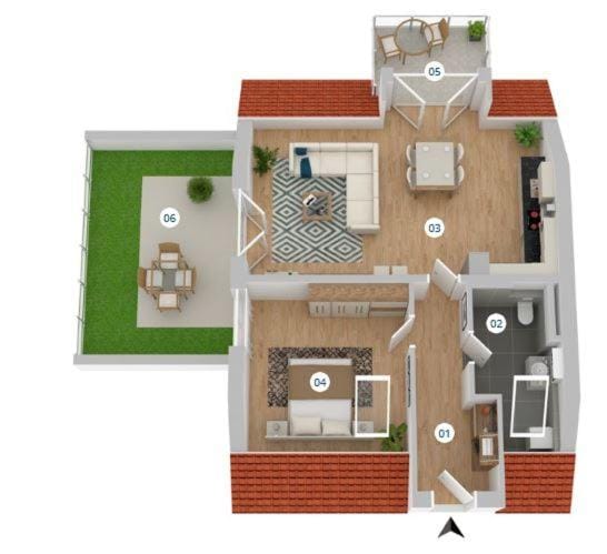 Property building, Floor plan
