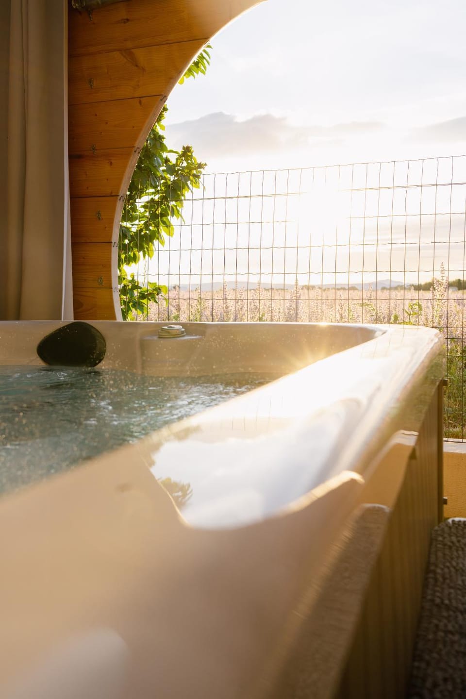 Natural landscape, Hot Tub