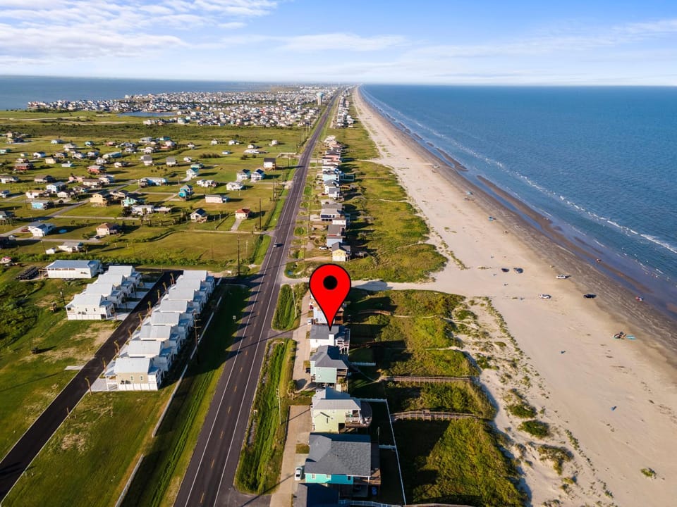 Bird's eye view, Beach, Sea view