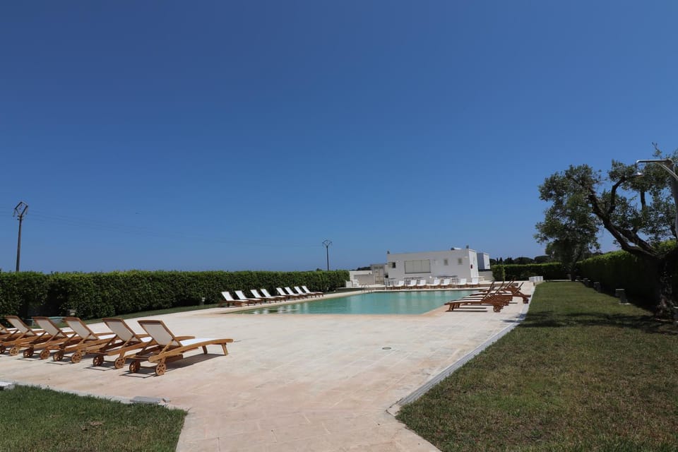 Property building, Living room, Swimming pool