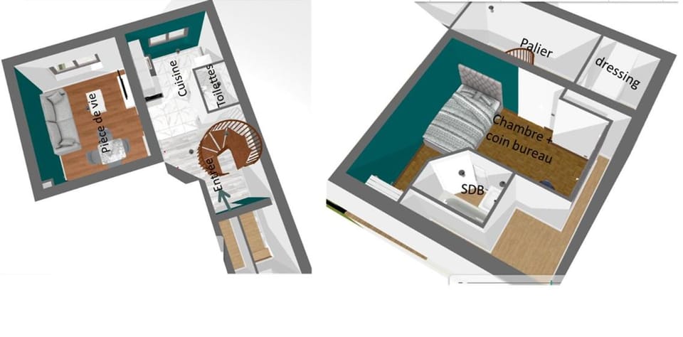 Duplex tout confort - circuit 24h - pôle santé sud - Centre des expositions - Technoparc Apartment in Le Mans