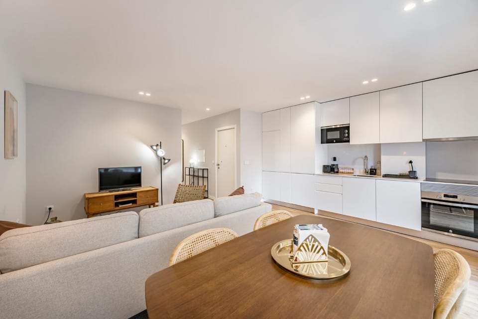 Kitchen or kitchenette, Living room