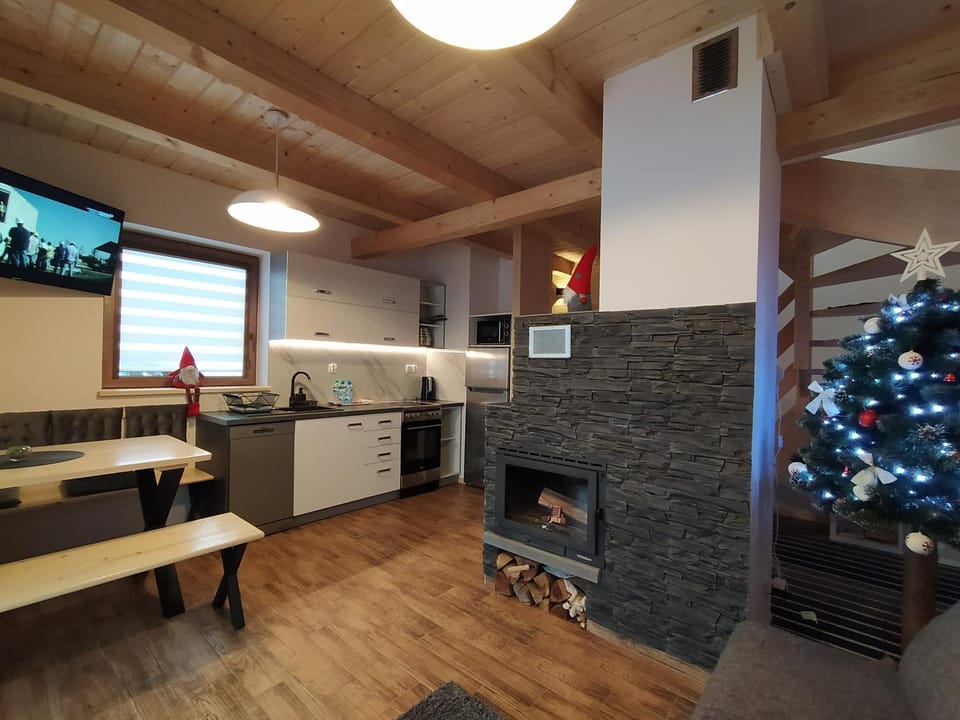 Kitchen or kitchenette, Dining area