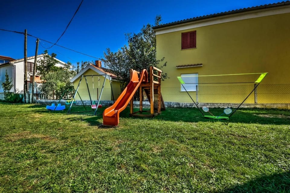 Facade/entrance, Children play ground