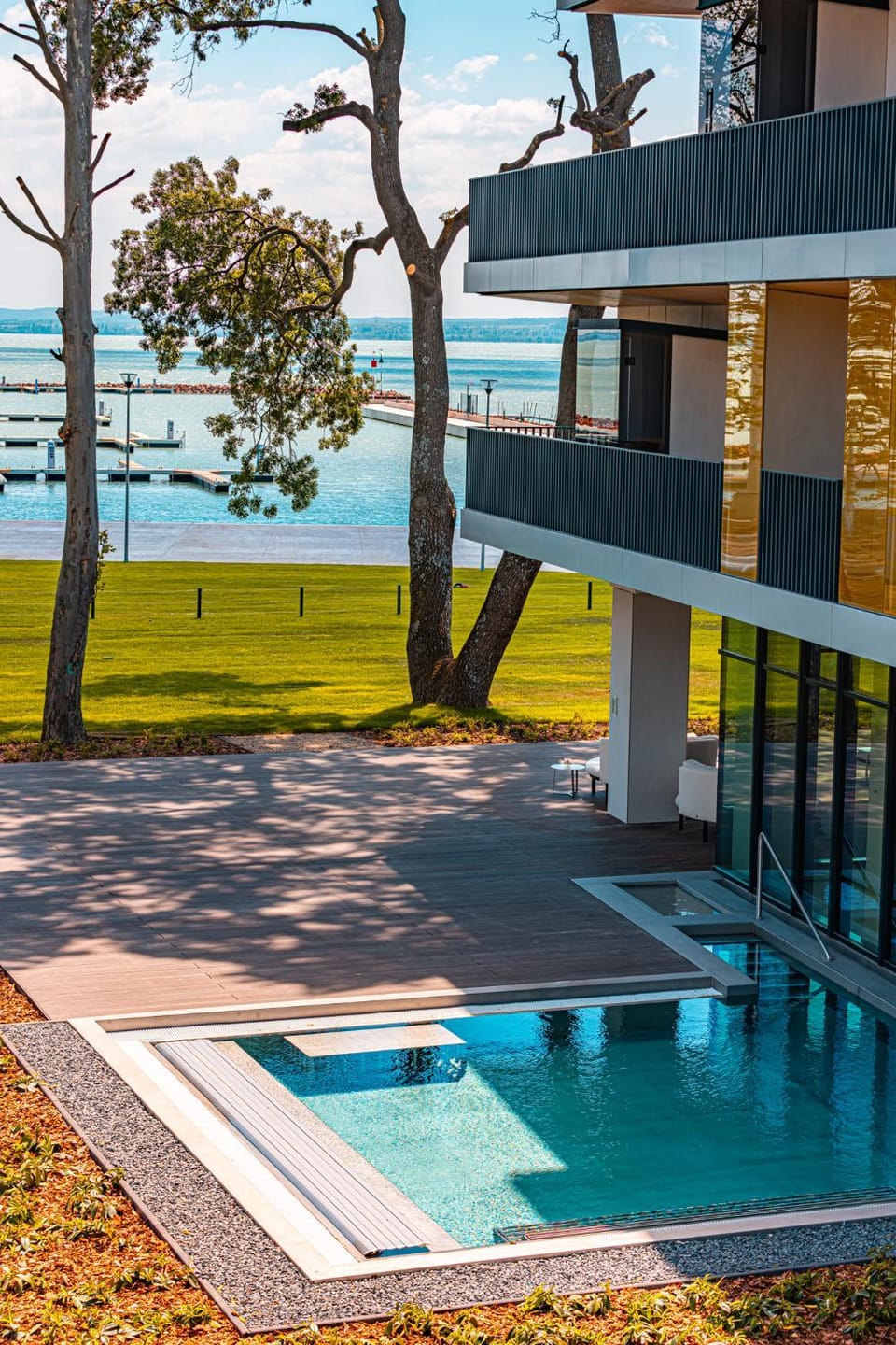 Property building, Swimming pool