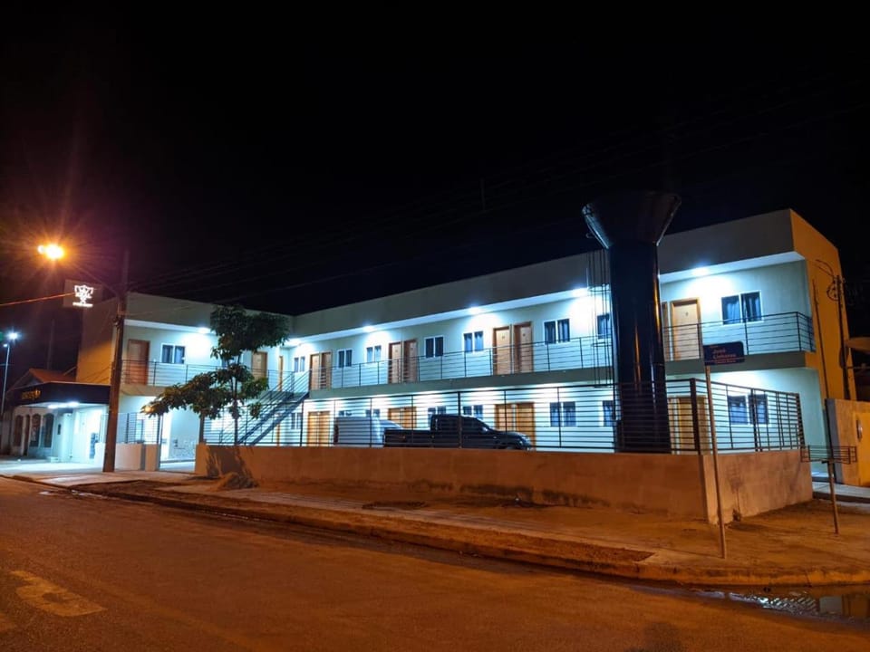 Nearby landmark, Night, Neighbourhood