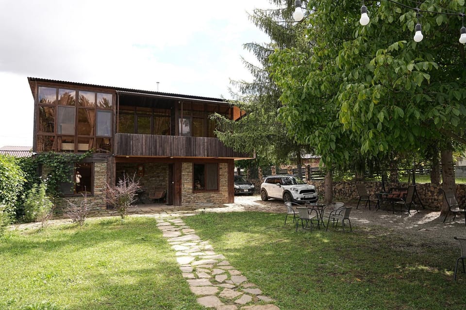 Property building, Garden view