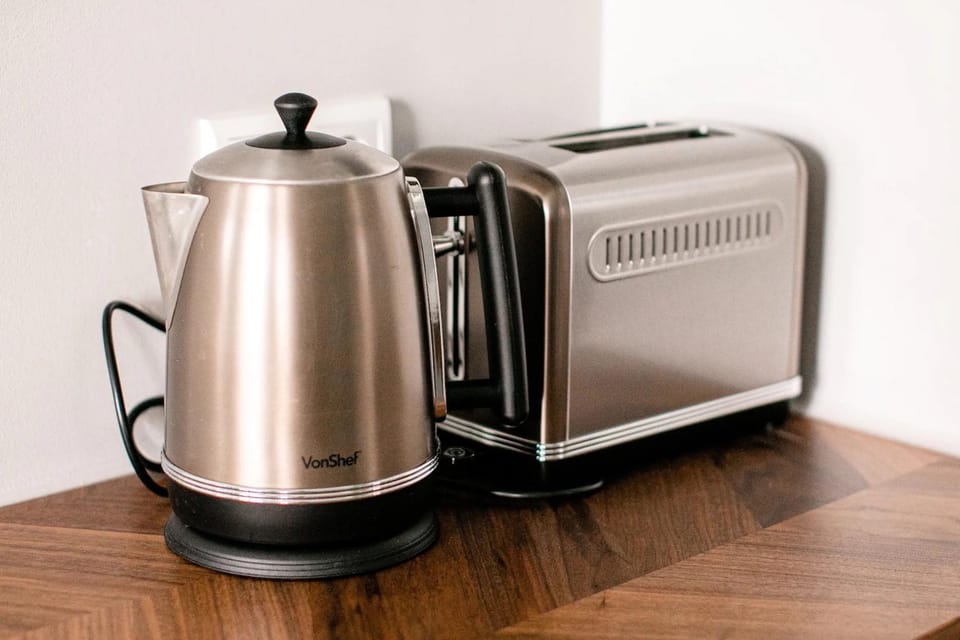 Coffee/tea facilities, Kitchen or kitchenette, toaster, kitchen
