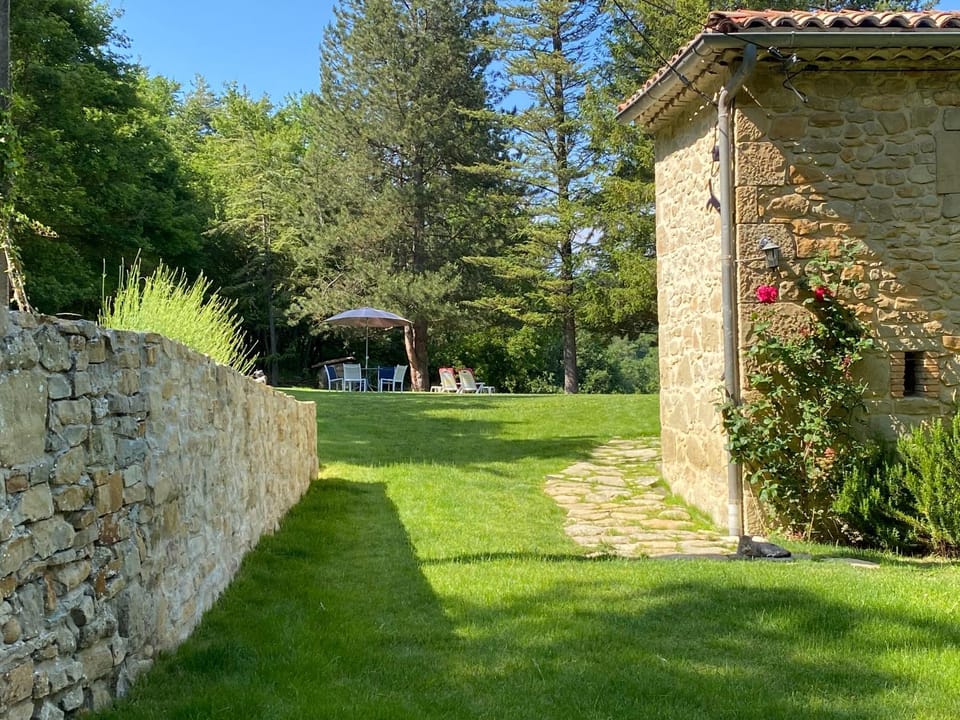 Property building, Garden, Garden view