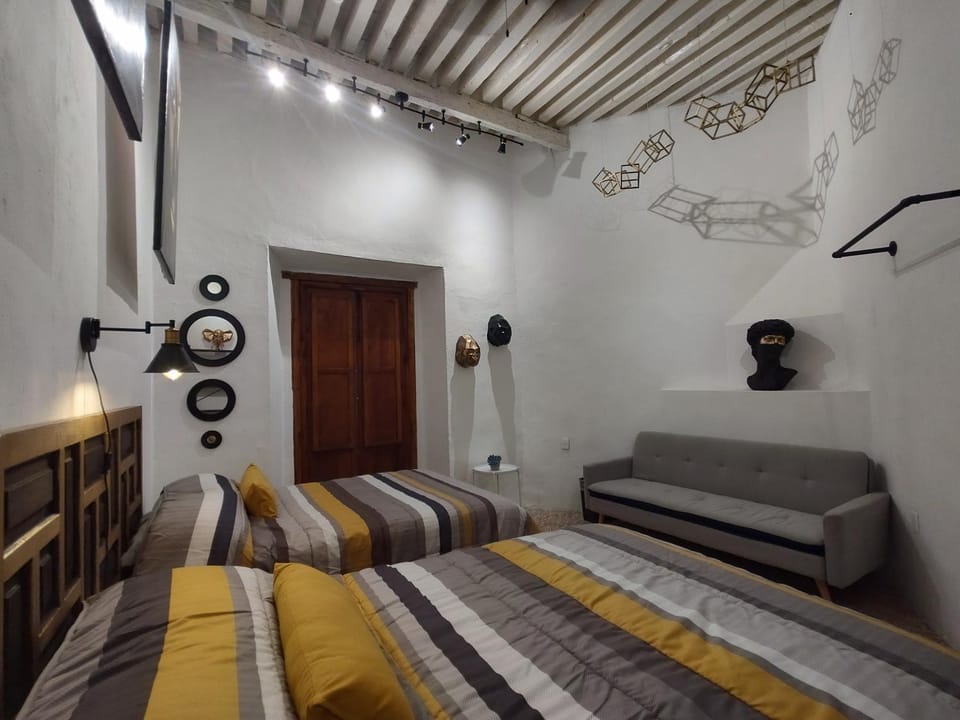 Photo of the whole room, Bedroom
