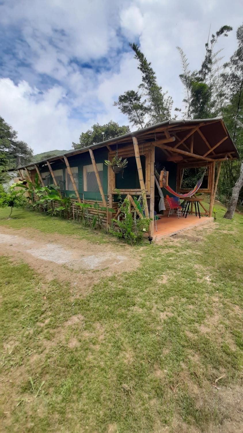 Aguas Claras Bamboo Ecolodge Luxury tent in Guaduas