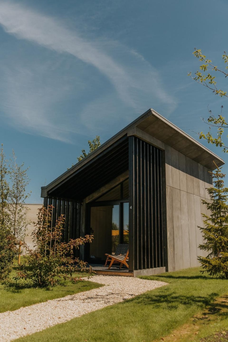 Property building, Garden