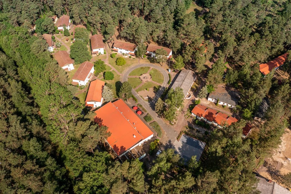 Property building, Natural landscape, Bird's eye view
