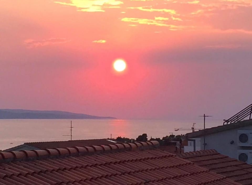 Natural landscape, Sea view, Sunrise, Sunset