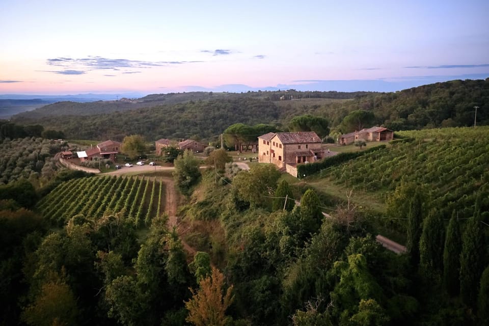 Property building, Sunset