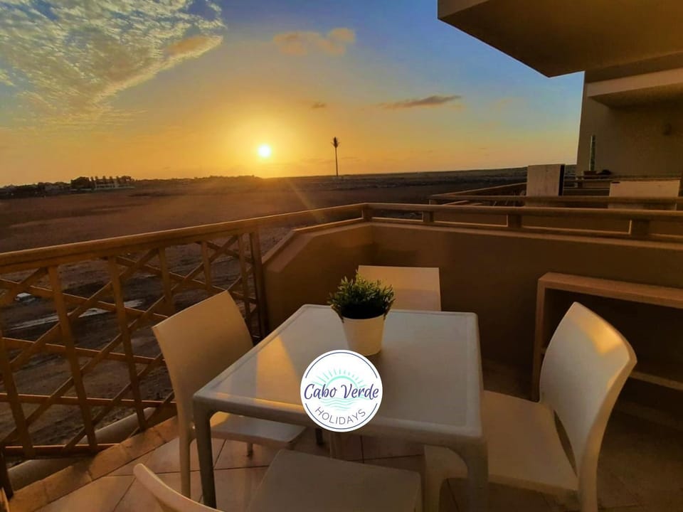 View (from property/room), Balcony/Terrace, Sunset