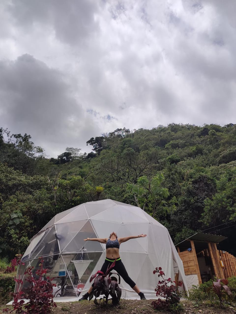 Colibamboo Domo Glamping Campground/ 
RV Resort in Pacho