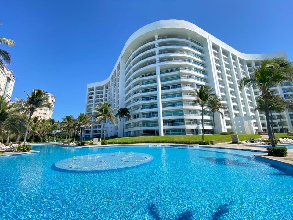 Property building, Pool view, Swimming pool