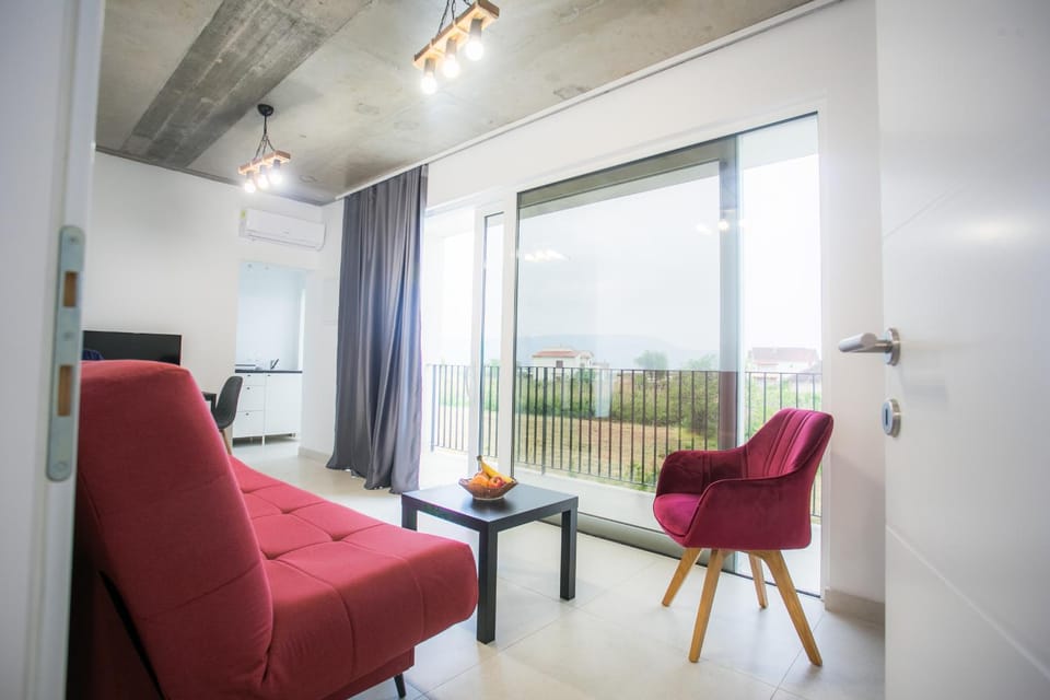 Natural landscape, Living room, Sea view