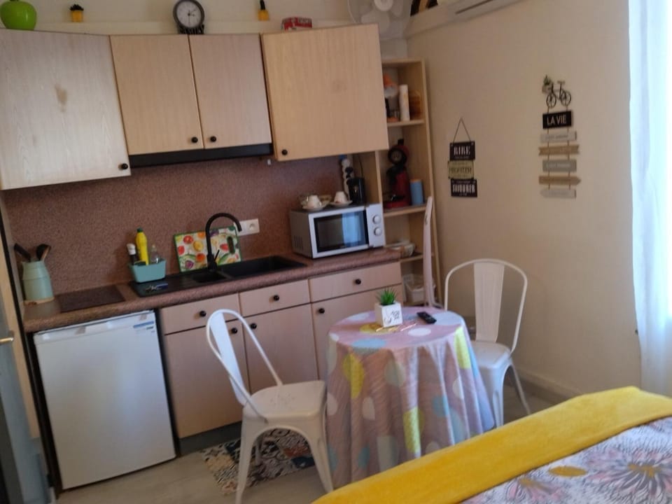 Studio mirabeau les halles 15m2 climatisation Apartment in Narbonne
