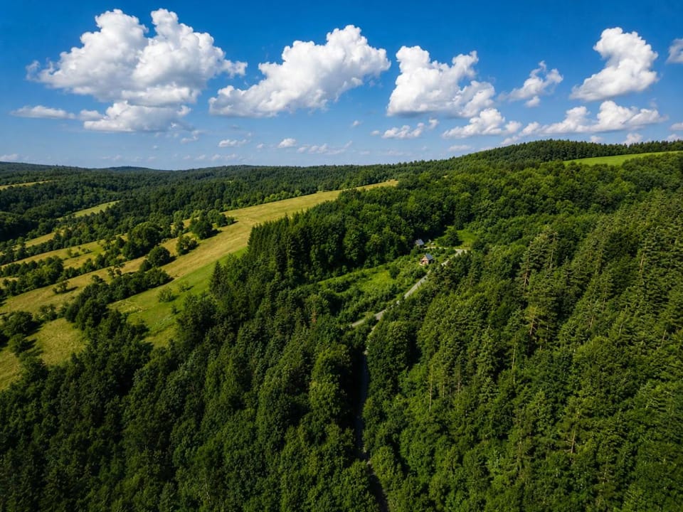 Miłochata Osada PTOSEK Bieszczady House in Poland