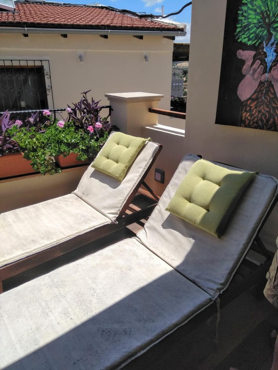 Patio, Balcony/Terrace, Balcony/Terrace, sunbed
