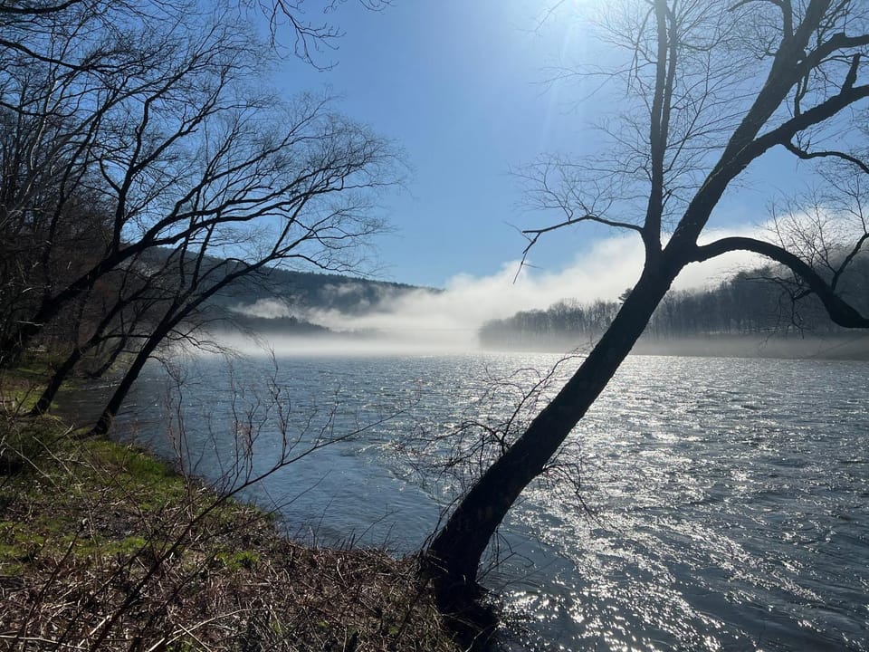 Day, Natural landscape, Fishing, Fishing, Mountain view, River view