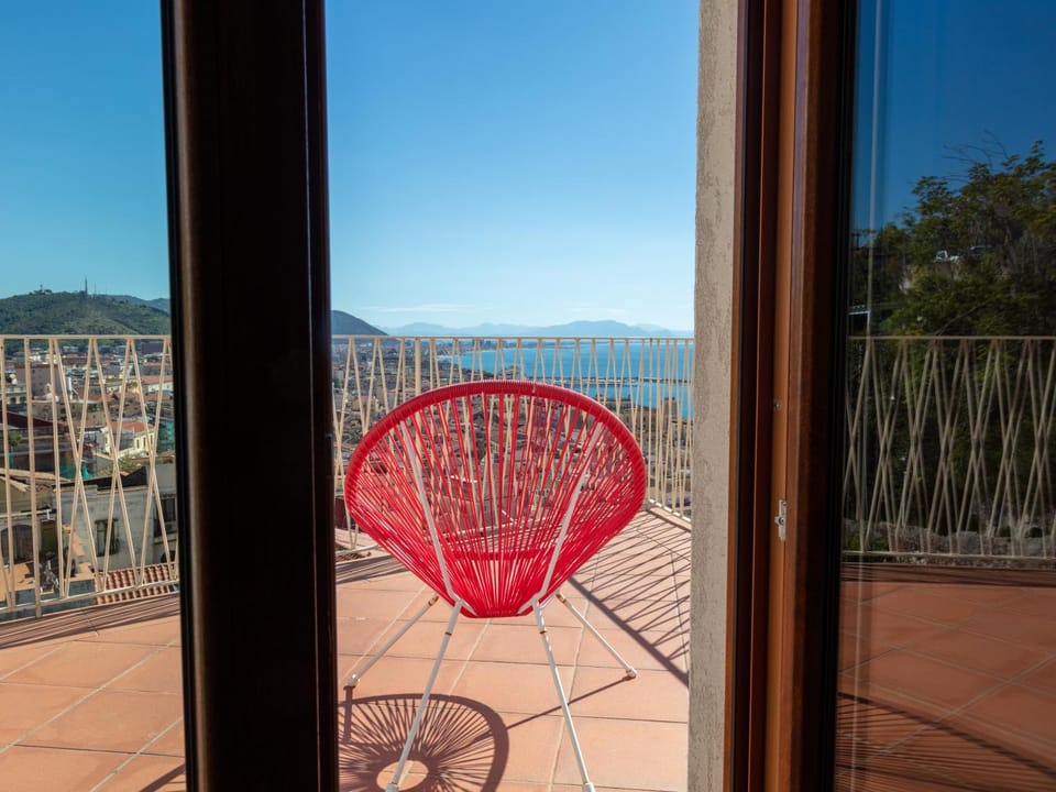 Day, Natural landscape, View (from property/room), Balcony/Terrace, Mountain view, Sea view
