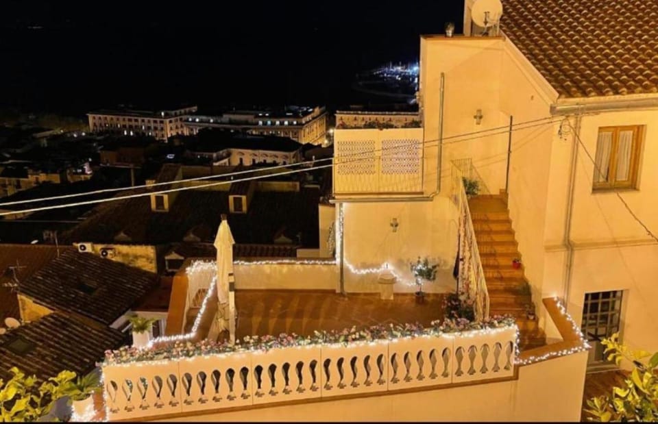 Property building, Night, View (from property/room), Balcony/Terrace