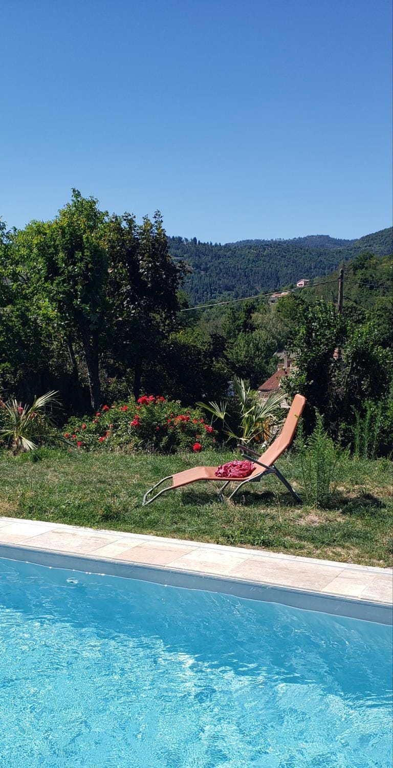 Natural landscape, Pool view