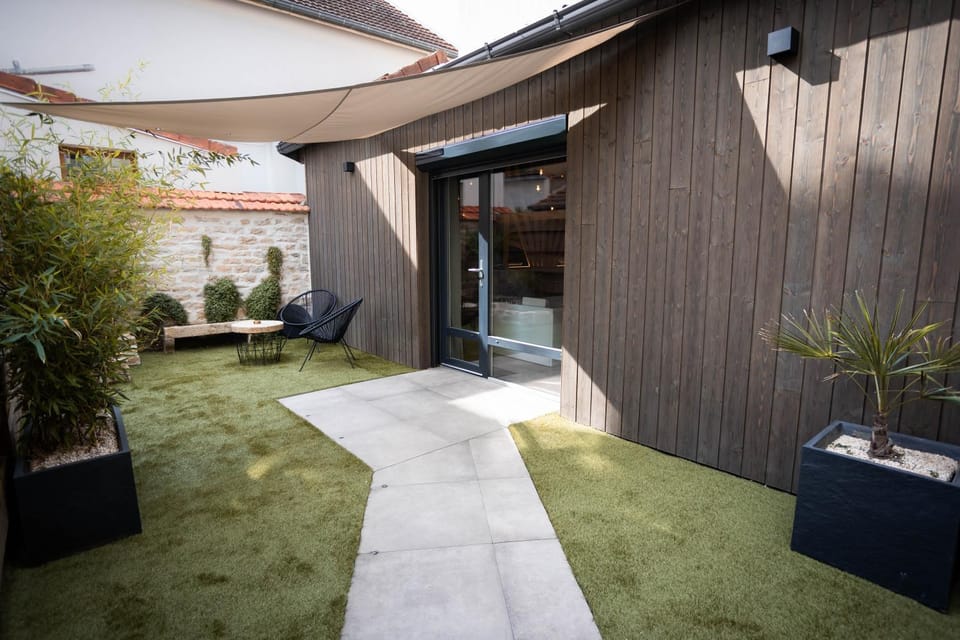 Patio, Garden, Garden view