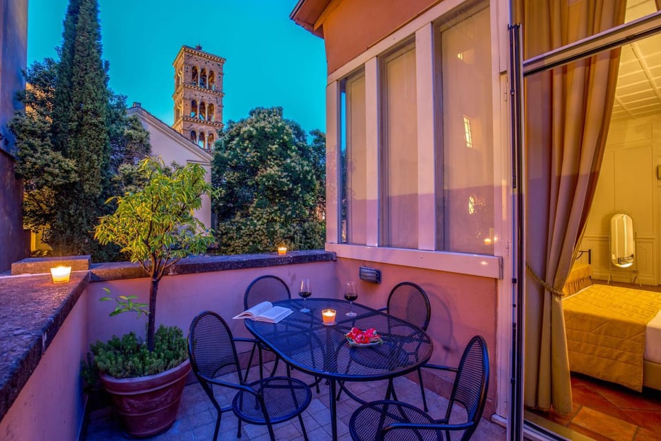 Patio, View (from property/room), Balcony/Terrace, Sunset