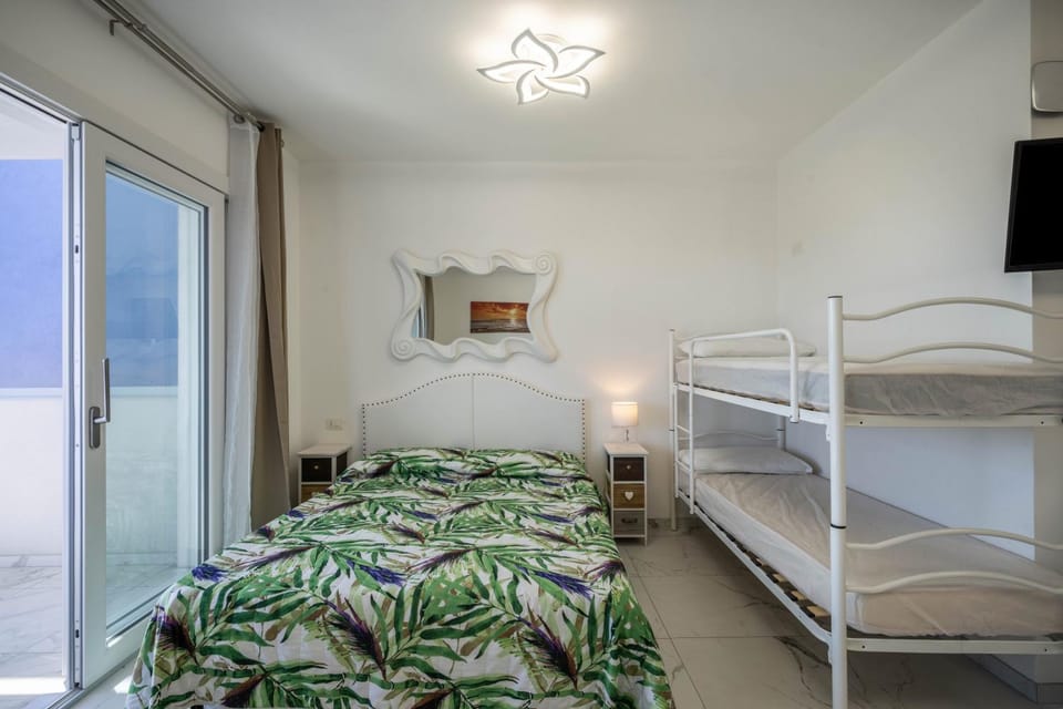 Property building, Living room, Bedroom