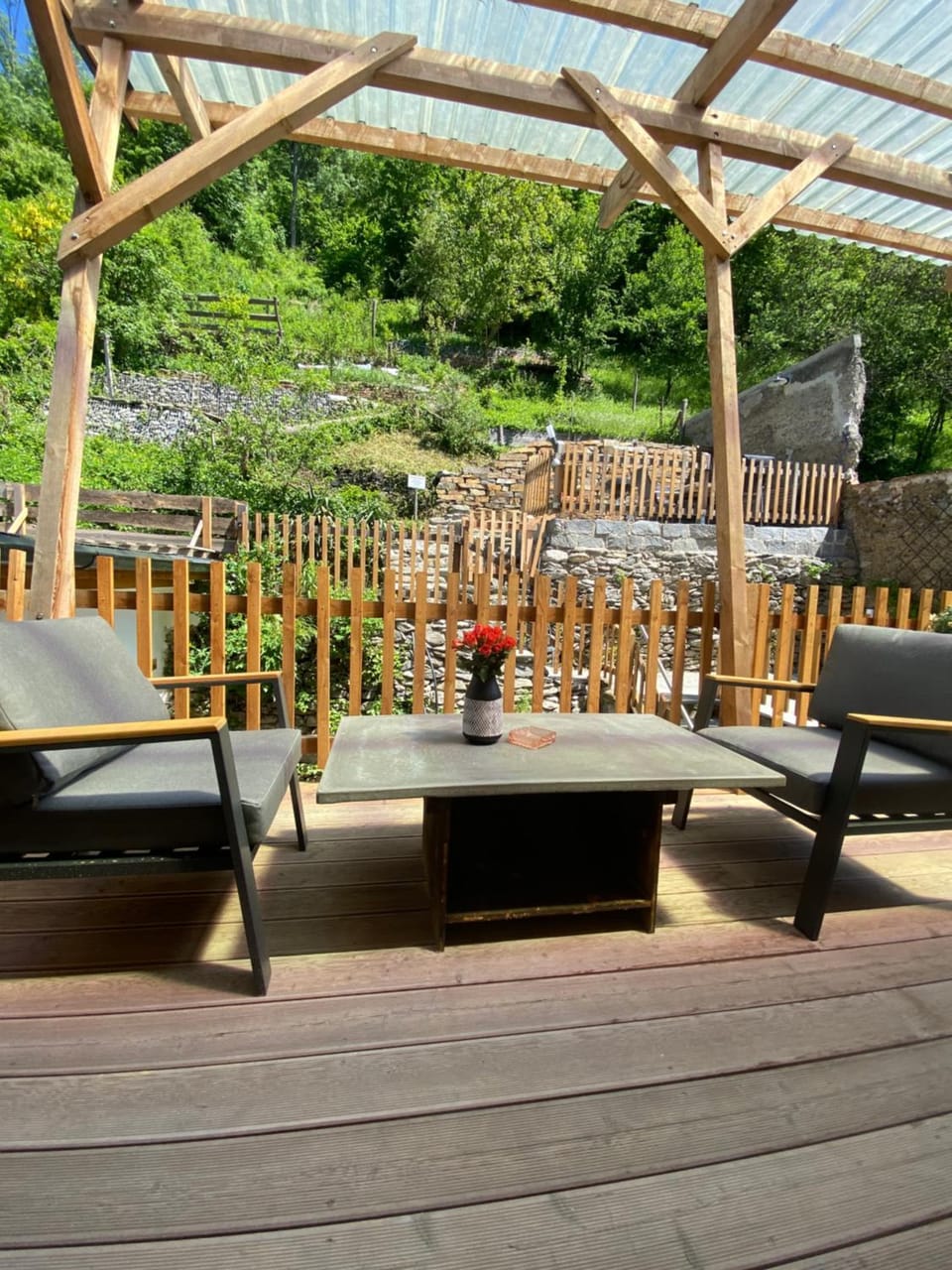 Day, Garden, Balcony/Terrace, Garden view