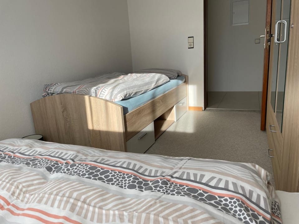 Property building, Living room, Bedroom