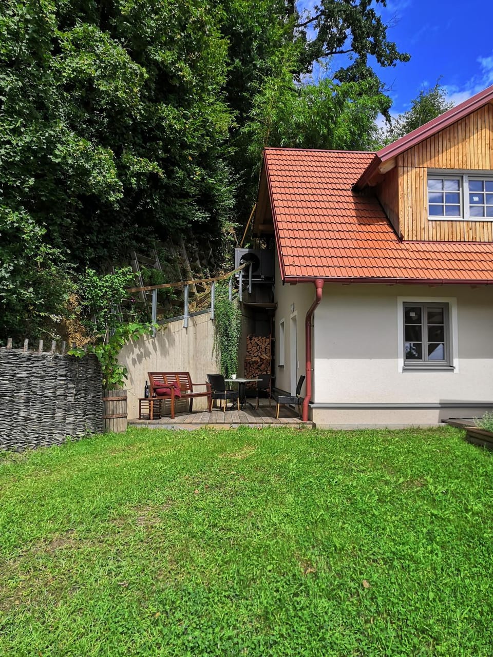 Property building, Garden