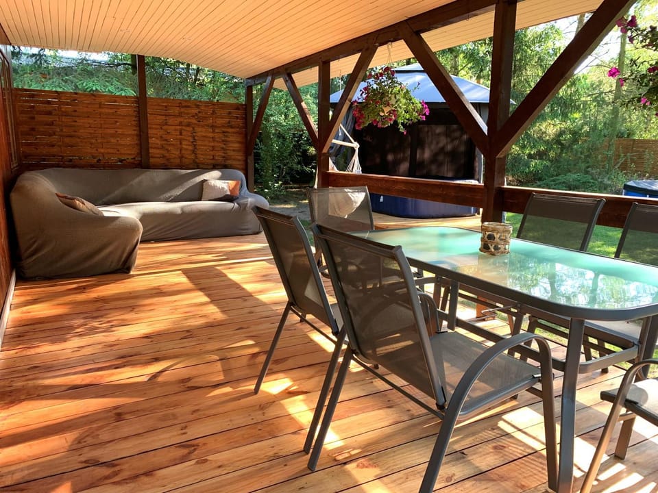 Patio, Balcony/Terrace, Seating area, Garden view