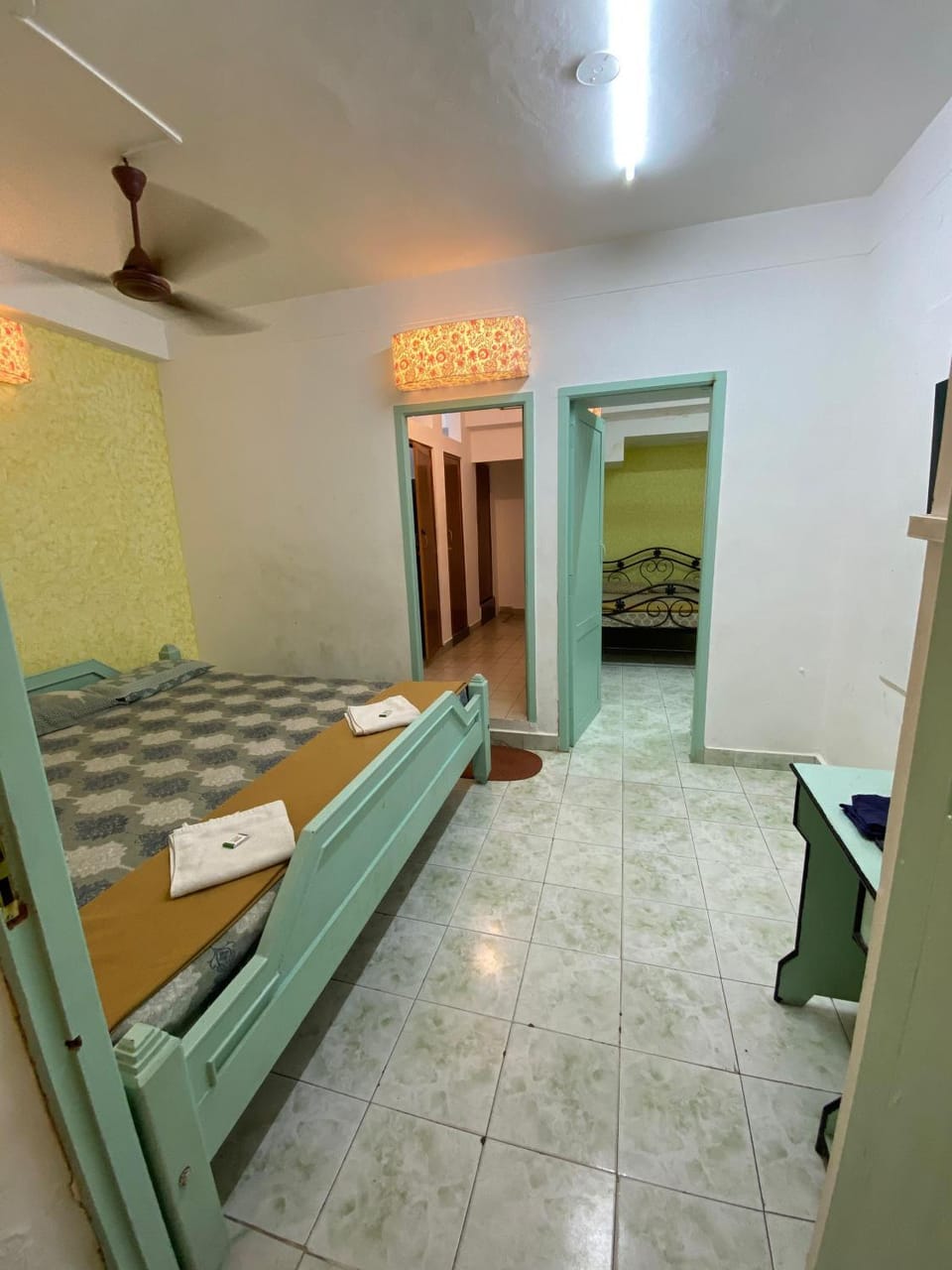 Bedroom, air conditioner