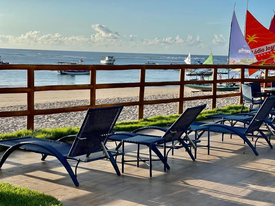 Exclusivo Apto em frente às piscinas naturais de Porto de Galinhas - Com vista frontal para o mar - Beira mar - Plage du Porto 101 Apartment in Ipojuca
