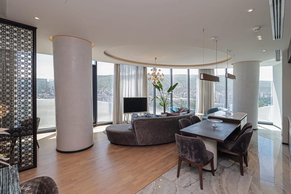 Luxury Hotel Apartment With Stunnig Views For 4 - by Wehost Apartment in Tbilisi, Georgia