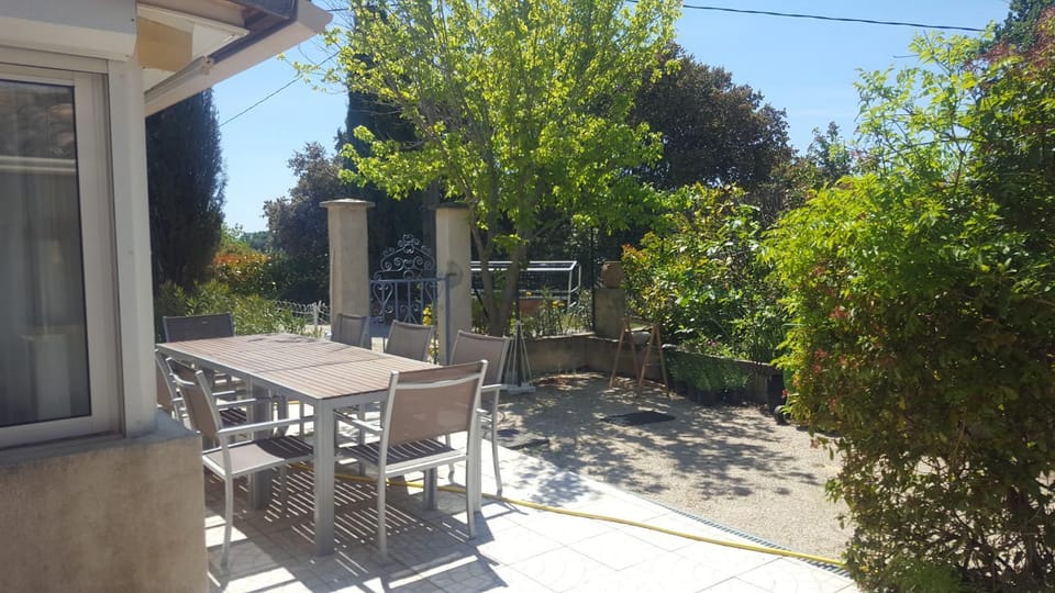 Property building, Patio, Garden view