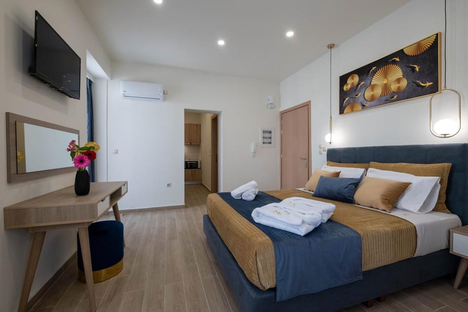 Bed, Photo of the whole room, air conditioner