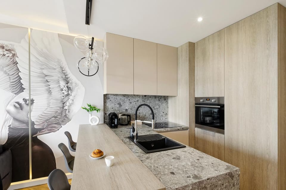 SKY Home- Angel Apartament -Neopolis, Centrum, Parking, Klimatyzacja, Dostęp na Kod Apartment in Masovian Voivodeship