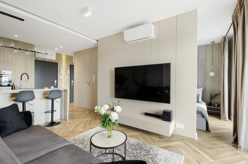 SKY Home- Angel Apartament -Neopolis, Centrum, Parking, Klimatyzacja, Dostęp na Kod Apartment in Masovian Voivodeship