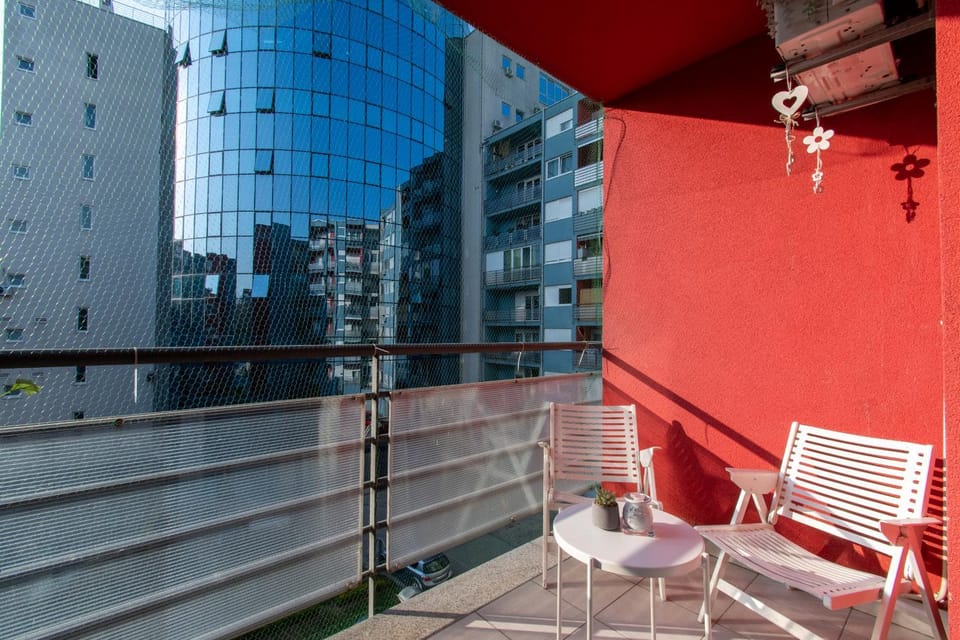 Property building, Patio, Day, View (from property/room), Balcony/Terrace, Balcony/Terrace, Location, Parking