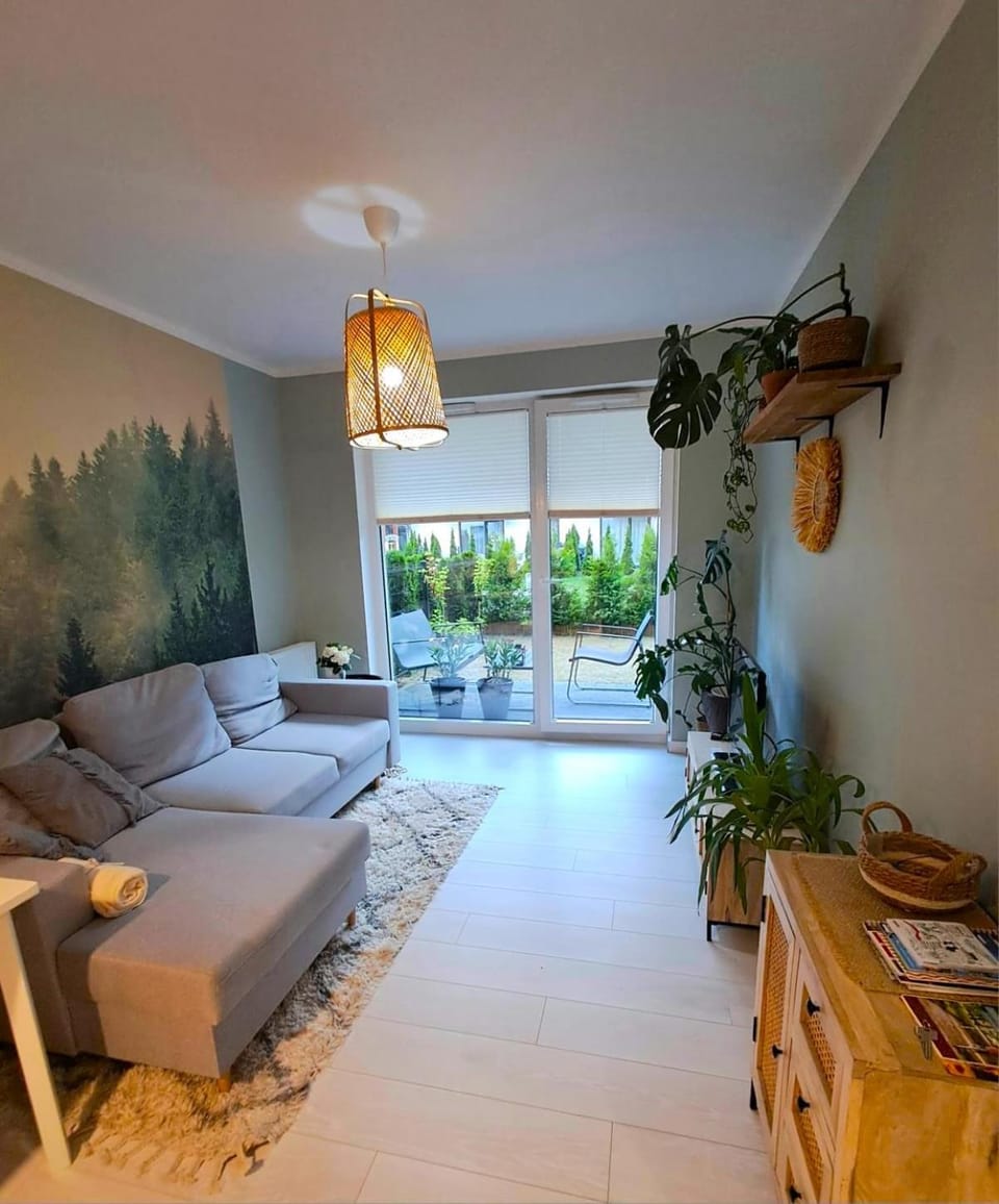 Boho House Klimatyczne mieszkanie z ogródkiem w pobliżu plaży Apartment in Pomeranian Voivodeship